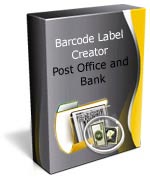 Barcode Creator for Post Office and Bank