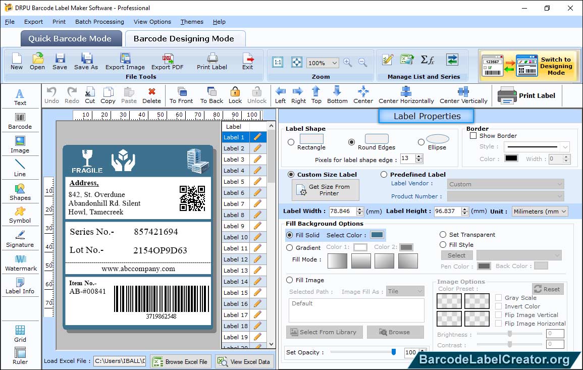 Barcode Creator - Professional Edition