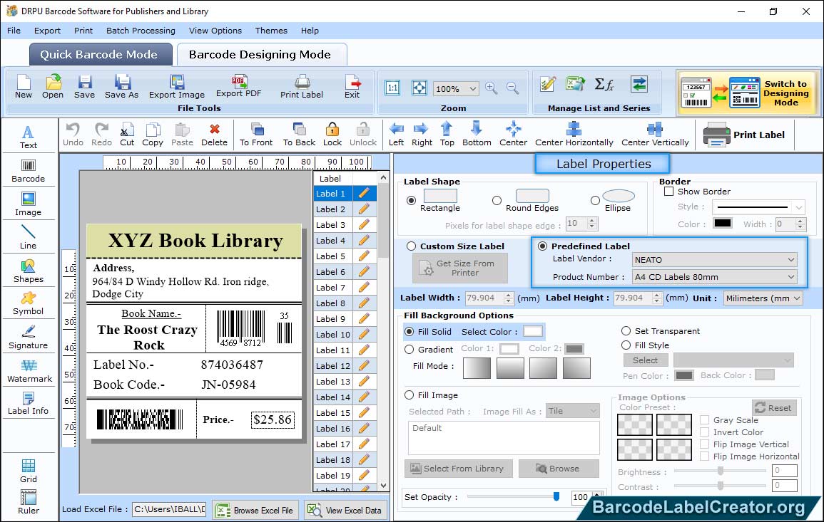 publishing barcode