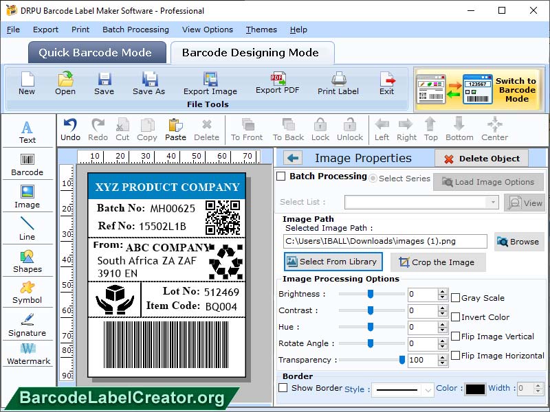 Barcode Creator Windows 11 download